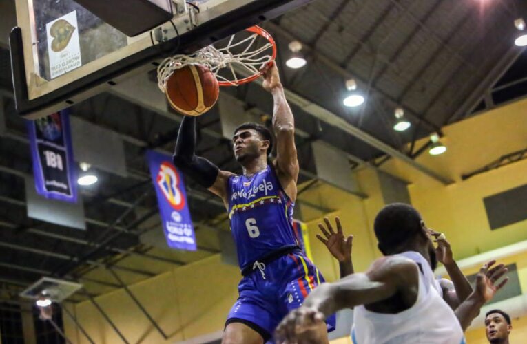 Venezuela debutó con fuerza en el Premundial FIBA