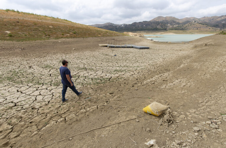 Reserva de agua en España cayó 39,2%