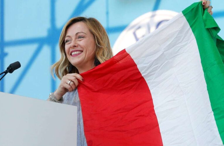 Meloni podría ser la primera mujer que gobierne Italia