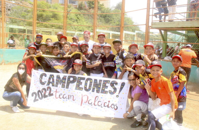 Team Palacios campeón U12 de la Liga Pony en La Guaira