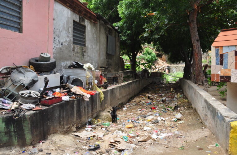 Entre chatarra, basura y ratas viven en La Veguita