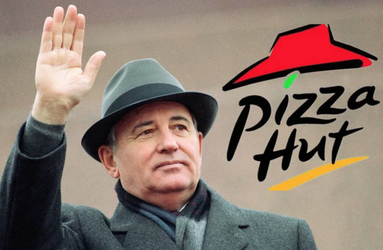 Recuerdan comercial de Pizza Hut protagonizado por Mijaíl Gorbachov