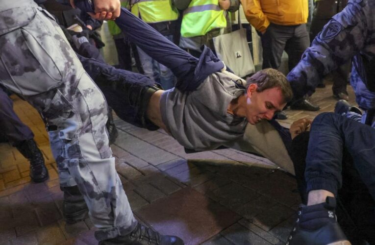 1.000 detenidos en Rusia en protestas contra movilización de reservistas
