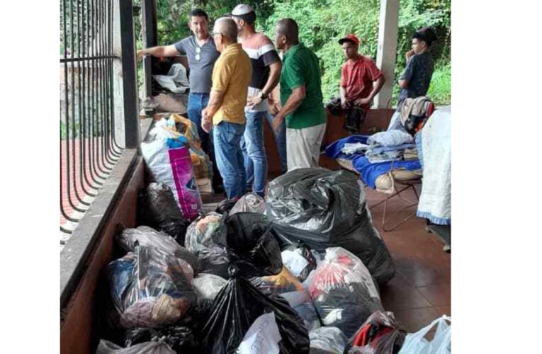 Voluntad Popular entregó donativos a afectados de Tarmas