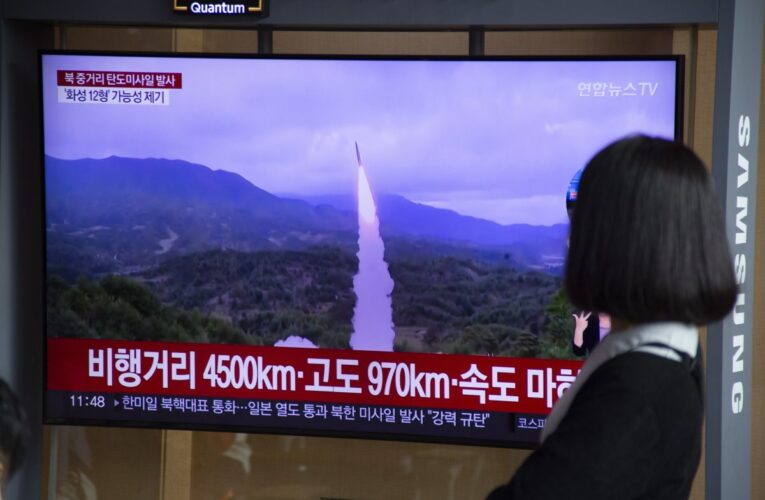 Corea del Norte lanza misil sobre Japón