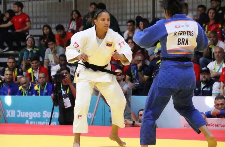 Elvismar Rodríguez conquista oro en el judo Suramericano
