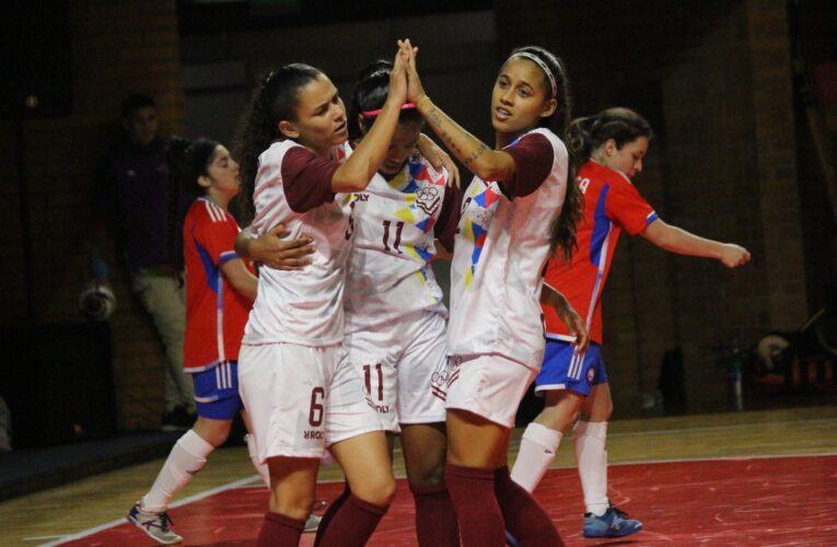 Futsal femenino criollo goleó a Chile en La Asunción