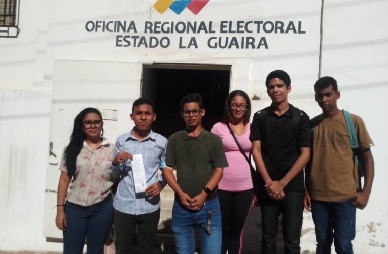 Jóvenes de AD piden ampliación del Registro Electoral