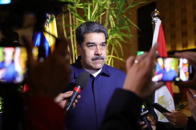 Maduro arriba a Egipto para participar en Conferencia de la ONU 