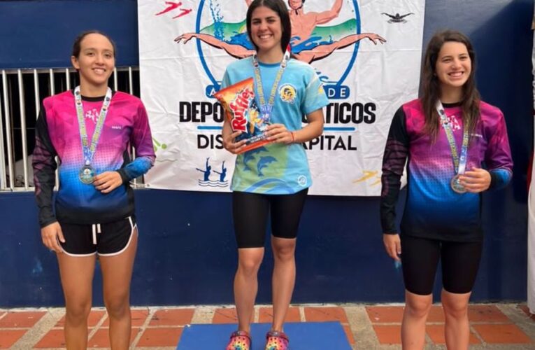 África Barrios conquista 6 medallas