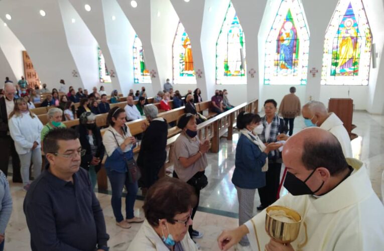 Más de 7.000 feligreses han visitado El Santuario de Fátima