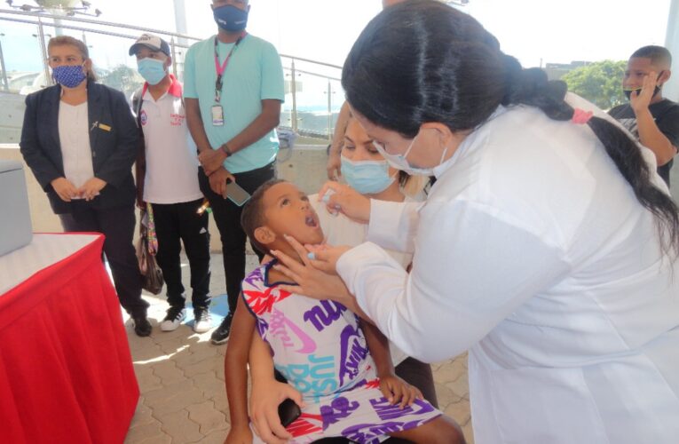 “Se cubrió 100% de la vacunación contra polio y sarampión en el estado”