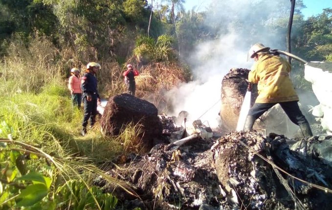 5 militares murieron en accidente aéreo en Puerto Ayacucho