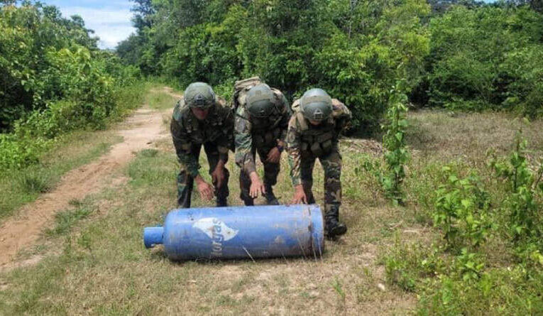 FANB incautó 1.690 bombonas de gas usadas como explosivos en Apure