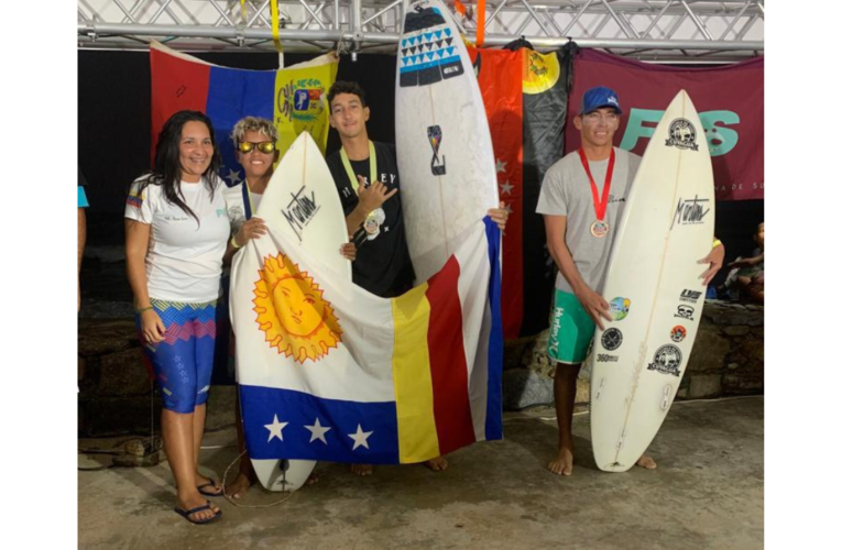 Surf guaireño subcampeón en tercera válida nacional