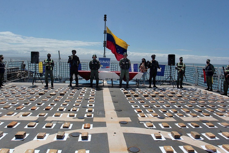 Venezuela intercepta bote con 324 kilos de marihuana