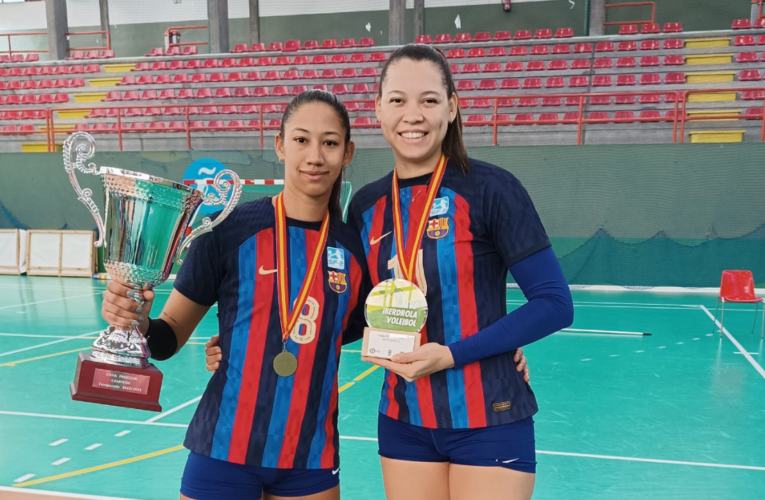 Barcelona se corona en el voleibol español Copa Princesa