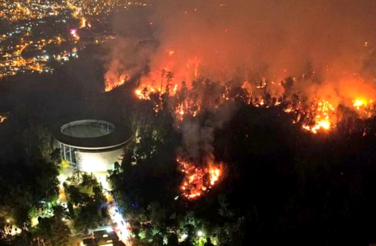 Chile decreta estado de catástrofe en el sur por incendios