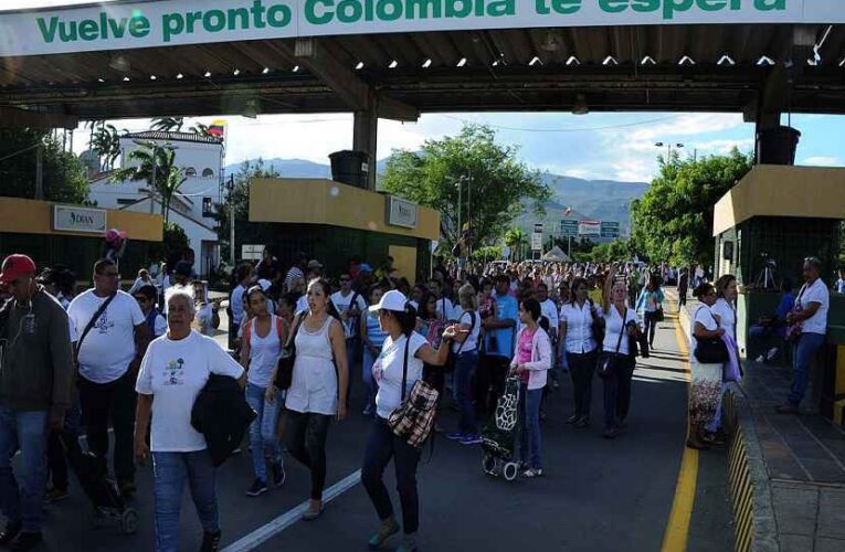 2.8 millones de venezolanos cruzaron a Colombia