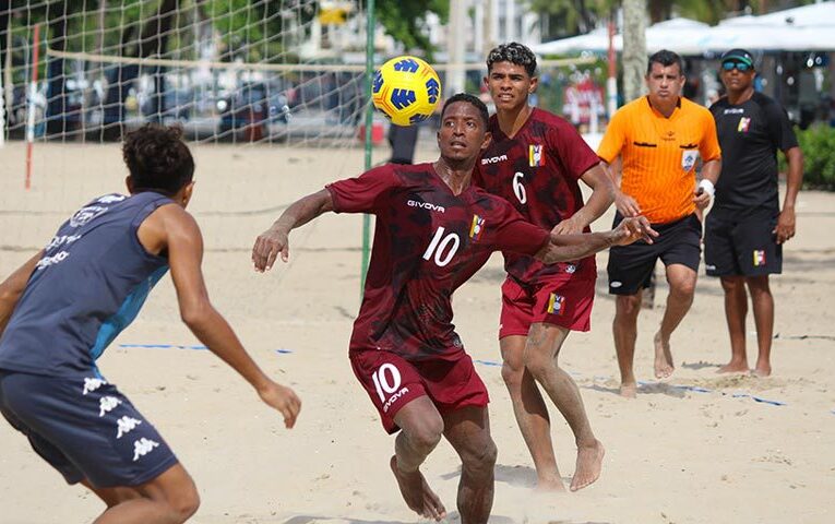 Vinotinto de playa presente en Copa América