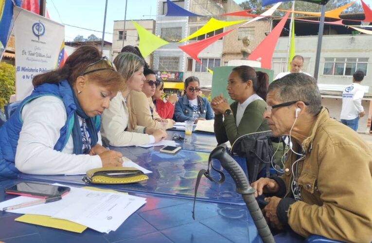 MP atendió 20 denuncias en la plaza Bolívar de El Junko