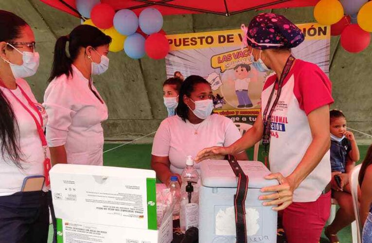 Inició la Campaña de Vacunación de la Américas 2023 en La Guaira