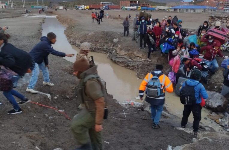Acnur alerta sobre situación migratoria en la frontera de Perú con Chile