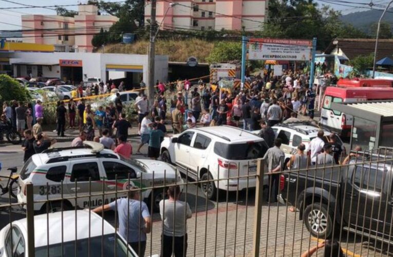 Asesinan con un hacha a 4 niños en una guardería de Brasil