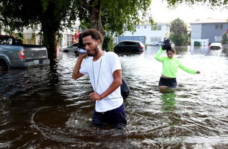 Declaran estado de emergencia ante graves inundaciones en Florida