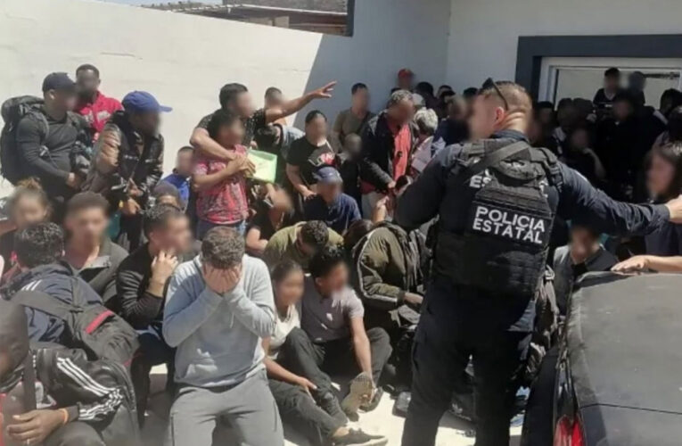 Rescatan a 113 migrantes secuestrados en México