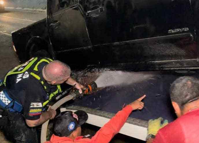 Seguridad Ciudadana atendió incendio de pick up en El Tigrillo