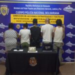 PNB Antidrogas detuvo a 5 traficantes en La Lucha