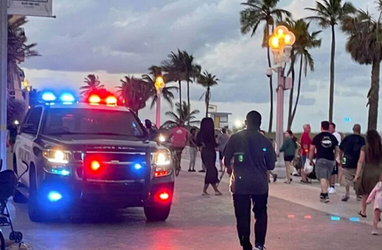 Nueve heridos en tiroteo cerca de la playa en Florida