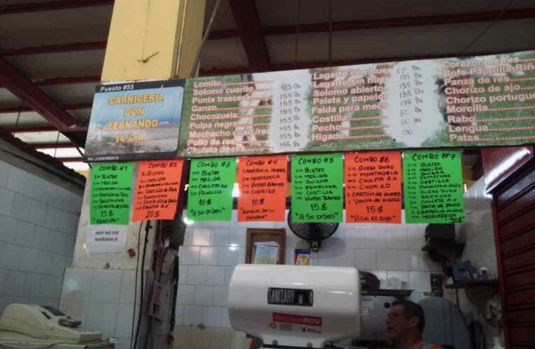 En constante aumento la carne y pollo en Maiquetía