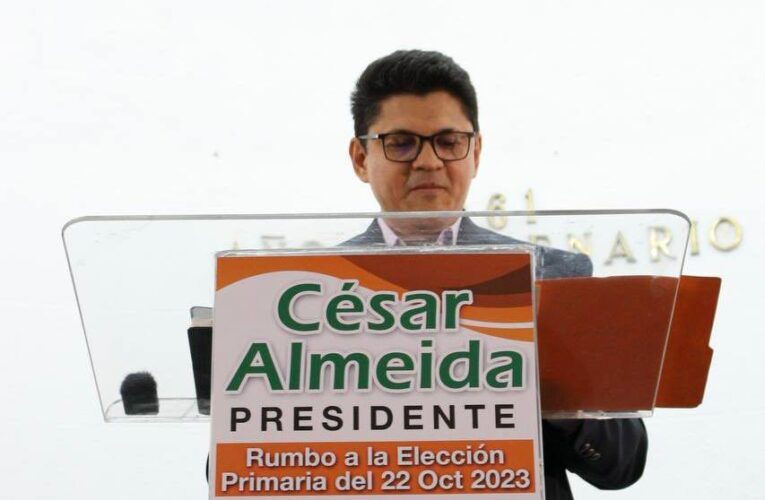 Empresario César Almeida se mete en la carrera de la primaria