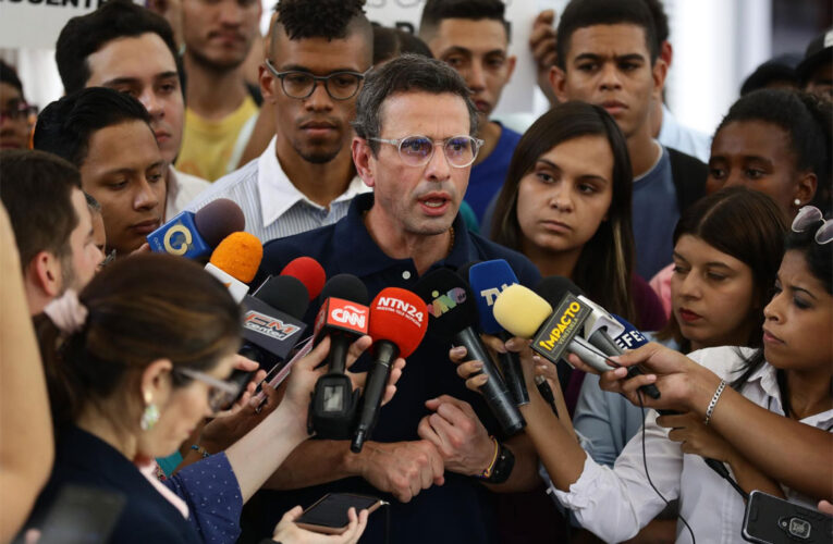 Capriles denunció una tercera agresión en su contra