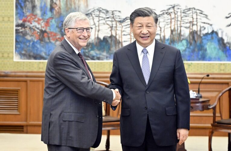 Xi Jinping y Bill Gates se reunieron en China