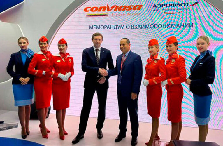 Conviasa firmó acuerdo con aerolínea rusa