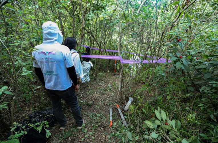 200 cadáveres estaban en fosa común en la frontera con Colombia