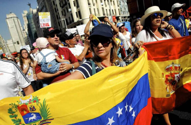 26.041 venezolanos recibieron protección humanitaria en España
