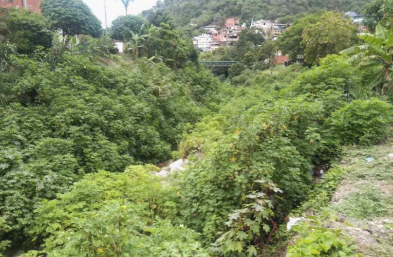 Claman por la limpieza de la quebrada Piedra Azul