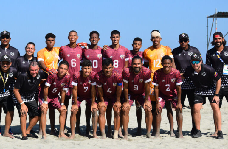 Fútbol playa terminó con récord parejo en Santa Marta