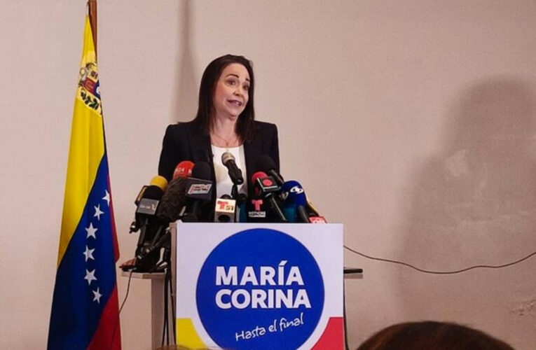 María Corina Machado responde sobre una posible candidatura por consenso