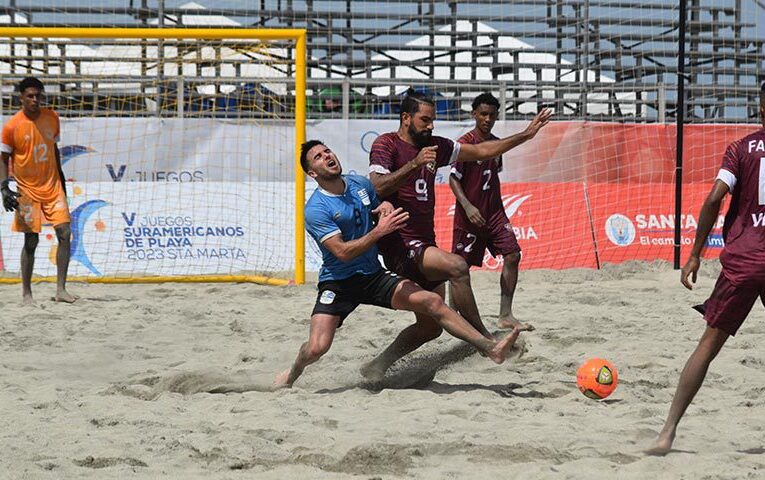Vinotinto de fut-playa cayó en su debut en Santa Marta
