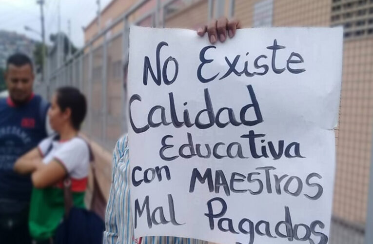 FVM contabilizó 3.185 protestas de docentes en el año escolar