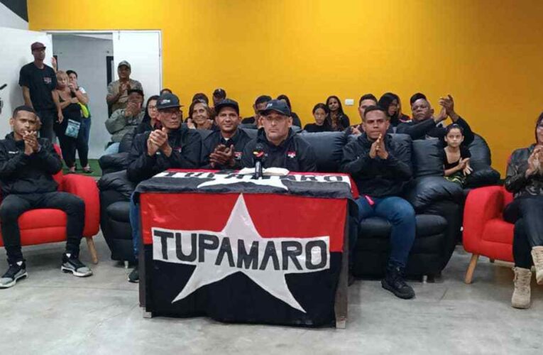 Tupamaro juramenta cuadros políticos en secretariado regional