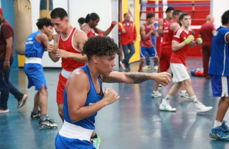 Boxeo nacional recibió donación de material por el IBA