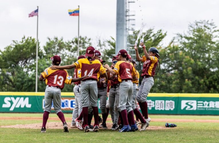 Venezuela terminó con bronce en el Mundial de béisbol sub12