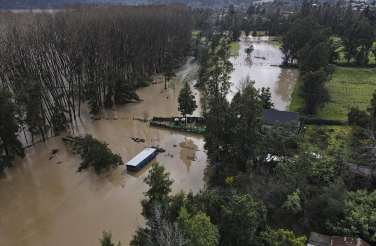 Chile en estado de emergencia por intensas lluvias