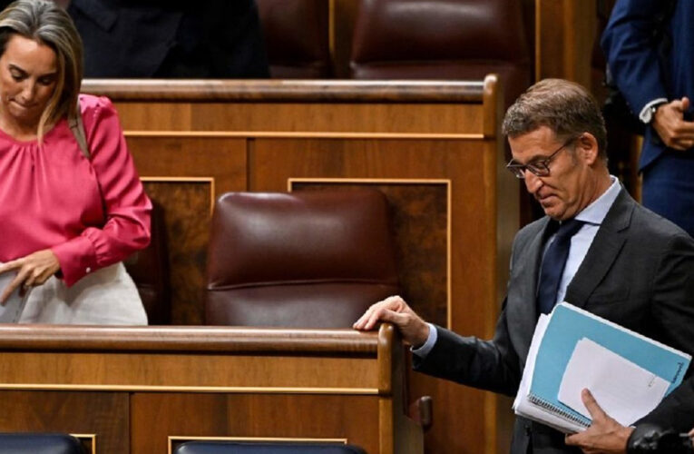 Feijóo fracasa en su primer intento de ser investido presidente de España